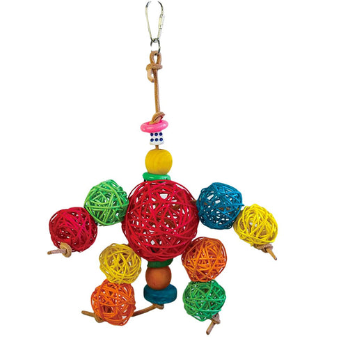 A&E Happy Beaks Have A Ball Bird Toy Poudre Pet & Feed Supply
